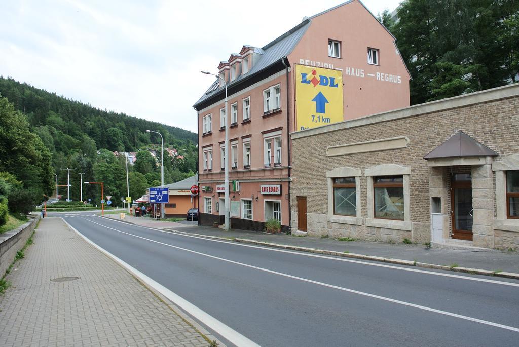 Penzion Haus Regrus Яхимов Екстериор снимка